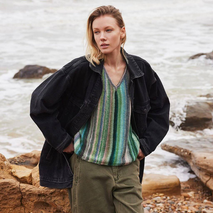 Lang Yarns Pullunder Jovana Strickanleitung – Produktansicht bei bei bei bei bei Lieblingsgarn