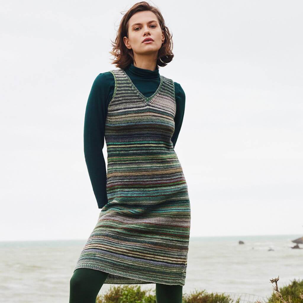 Lang Yarns Kleid Anara Strickanleitung – Produktansicht bei bei bei bei bei Lieblingsgarn