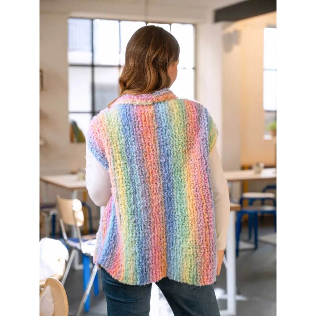 Gründl Fluffy Weste Strickanleitung – Bild 2 von 2 bei Lieblingsgarn