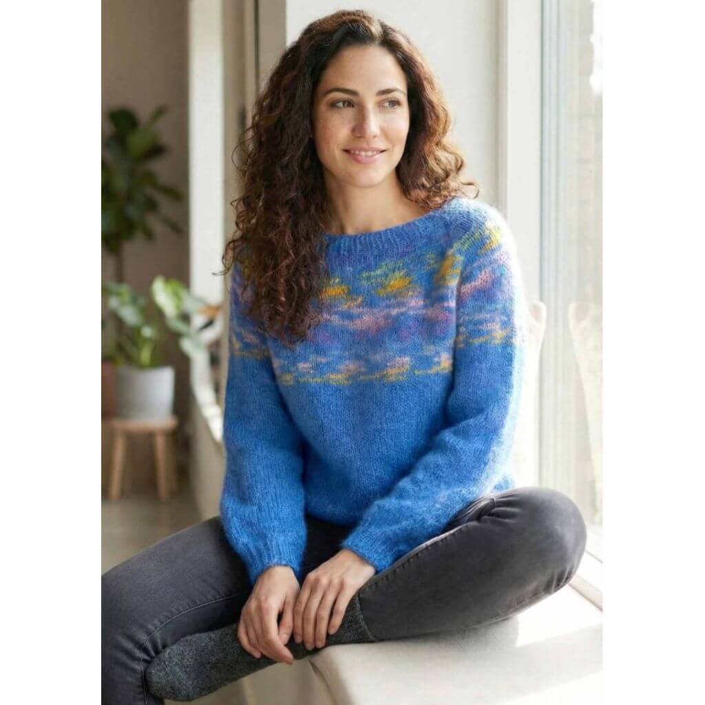 Gründl Wonder Sweater Top Down Strickanleitung – Produktansicht bei Lieblingsgarn