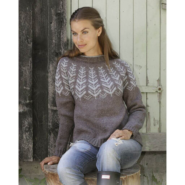 Pullover Inner Circle Strickanleitung - DROPS Design (PDF)