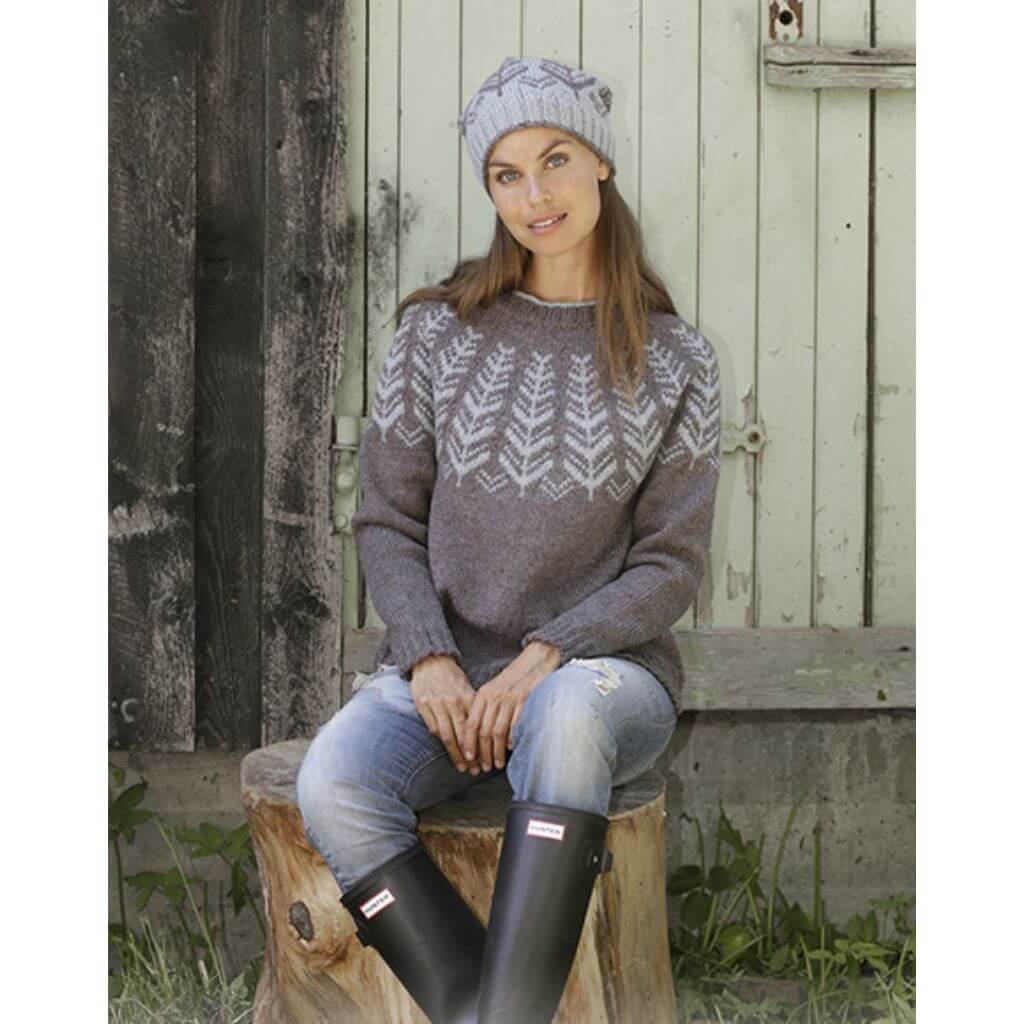 Pullover Inner Circle Strickanleitung - DROPS Design (PDF)