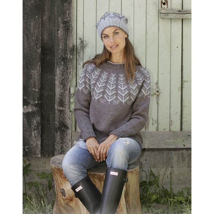 Pullover Inner Circle Strickanleitung - DROPS Design (PDF)