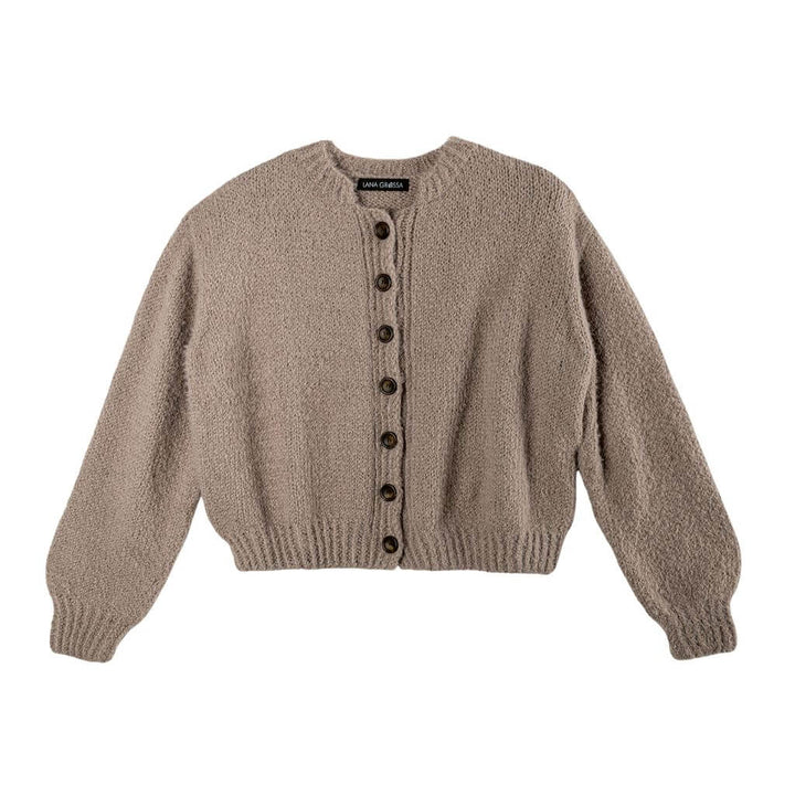 Cardigan mit Rippenbündchen Strickanleitung - Lana Grossa (Heft)