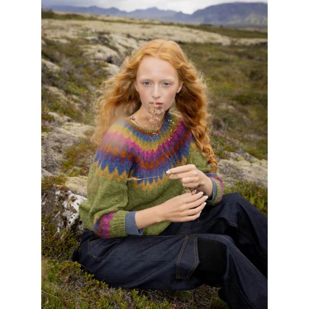 Lopi Pullover Mói Strickanleitung – Produktansicht bei bei Lieblingsgarn