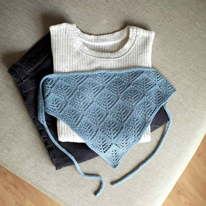 Tuch Hey Ho Bandana Strickanleitung - Knitting for Else (PDF) – Produktansicht bei bei bei bei bei bei bei bei Lieblingsgarn