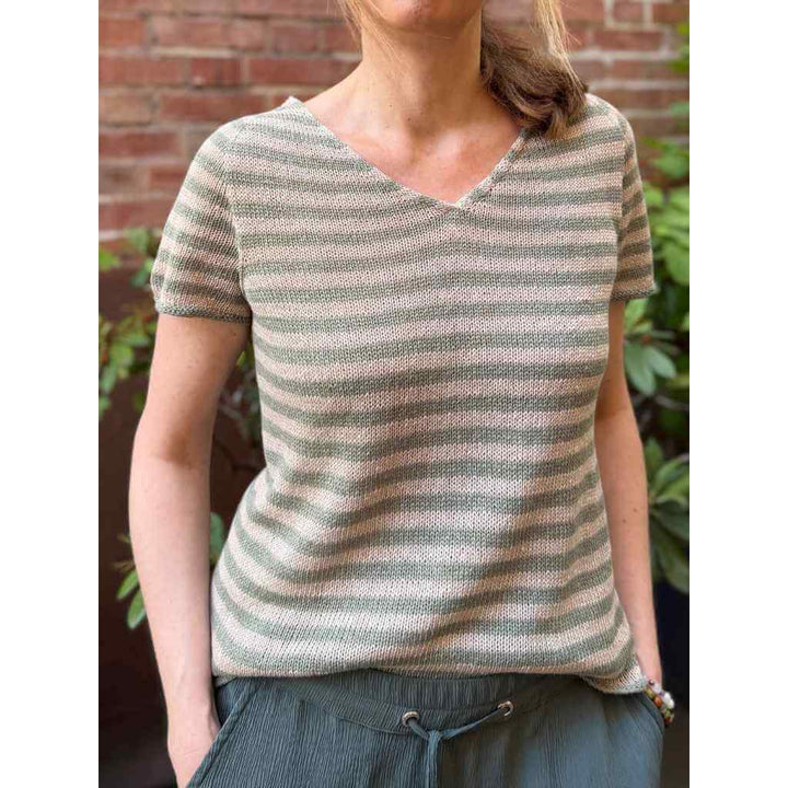 Christina Körber-Reith Shirt Stripy Linen Tee Strickanleitung - Christina Koerber-Reith (PDF) – Bild 2 bei bei Lieblingsgarn
