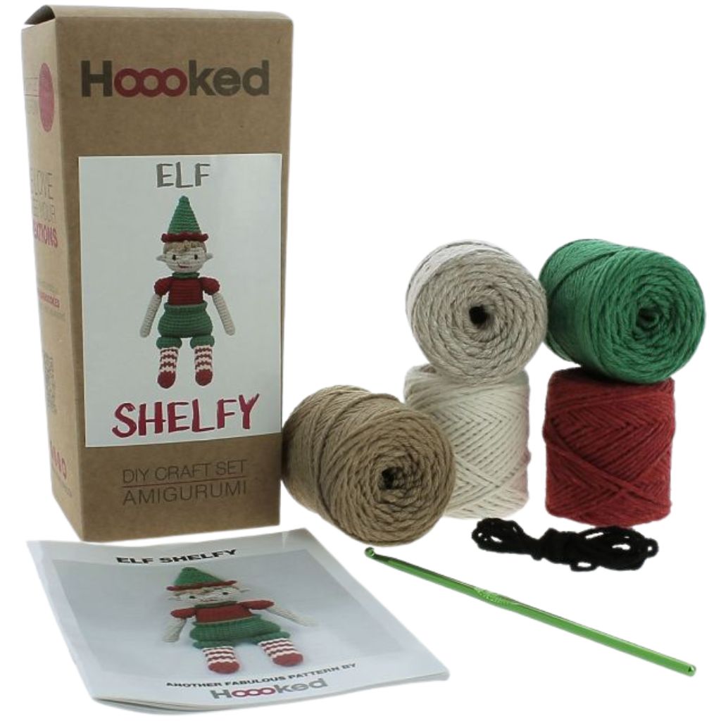 Amigurumi Elf Shelfy Häkelset - Hoooked