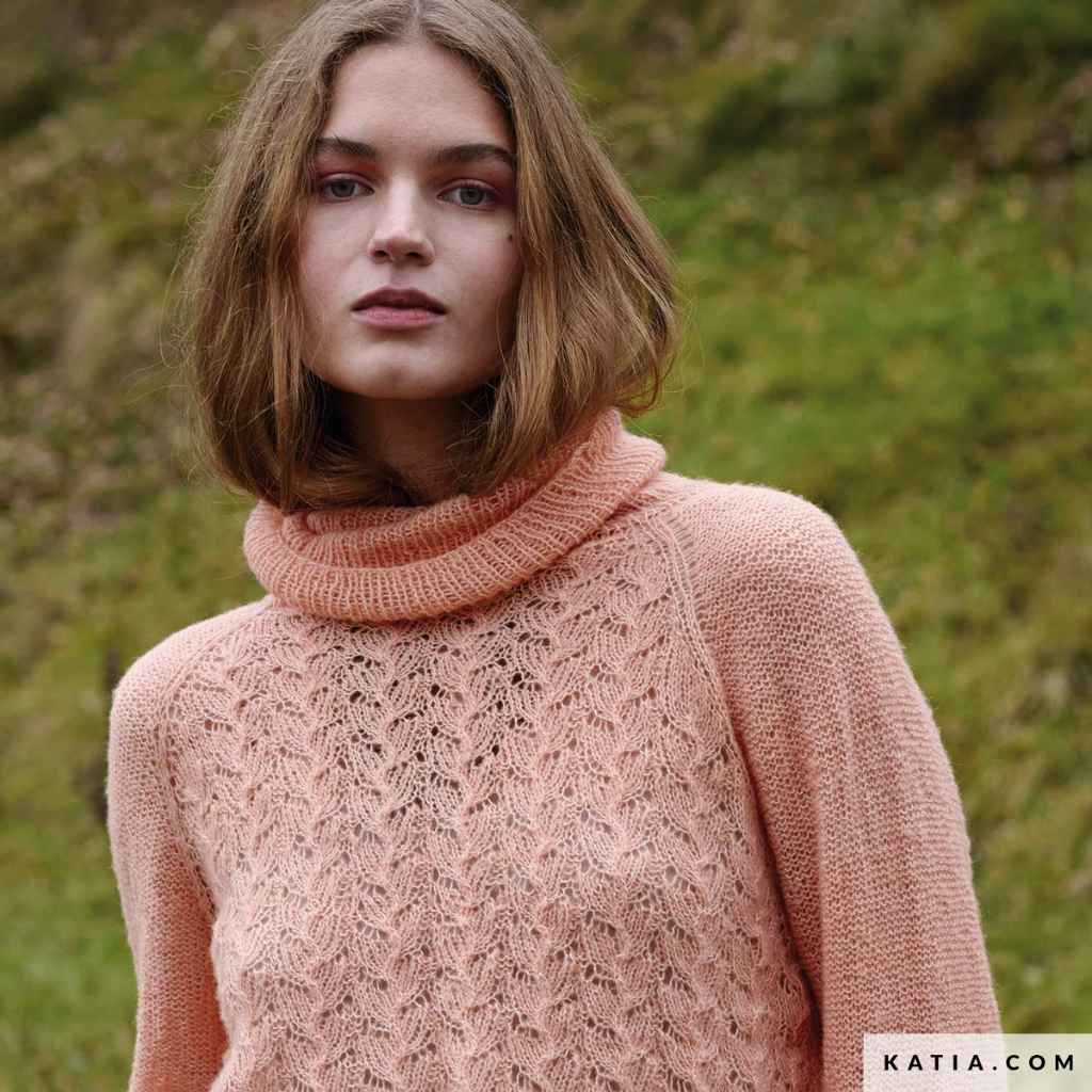 Katia Lochmuster Pullover Strickanleitung – Produktansicht bei bei bei bei bei bei bei bei bei bei bei bei Lieblingsgarn