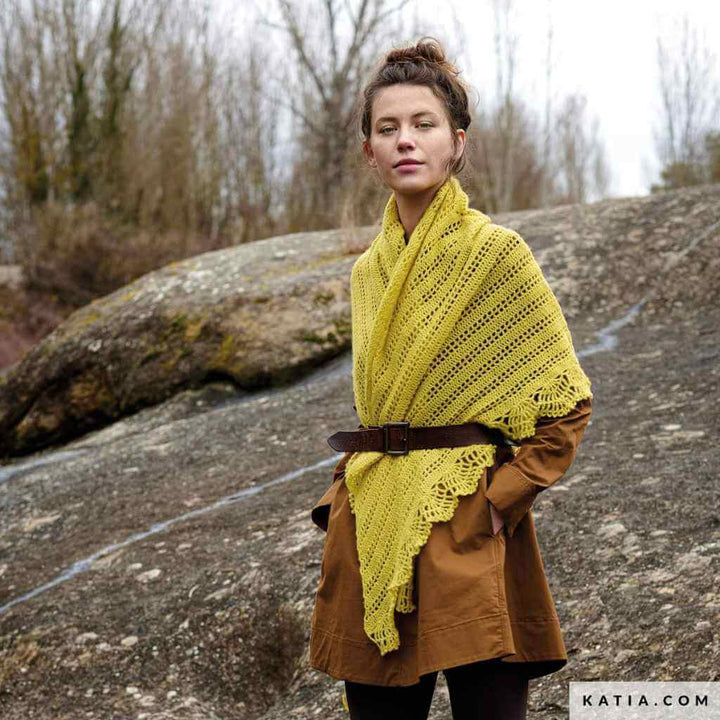 Katia Lochmuster-Tuch Atenea Häkelanleitung – Produktansicht bei bei bei bei bei bei bei bei bei bei bei bei Lieblingsgarn