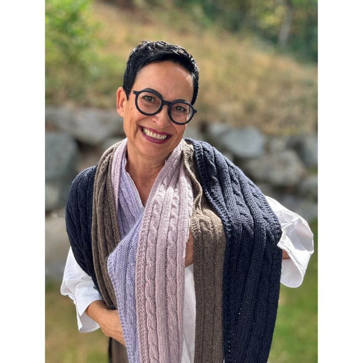 Kerstin Ritter Schal Ygritte Strickanleitung – Produktansicht bei Lieblingsgarn