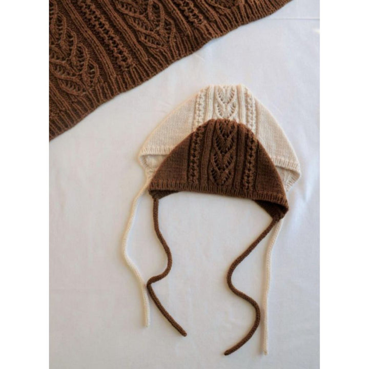 Yndestrikk Bladranke Haube Strickanleitung – Bild 2 von 2 bei Lieblingsgarn