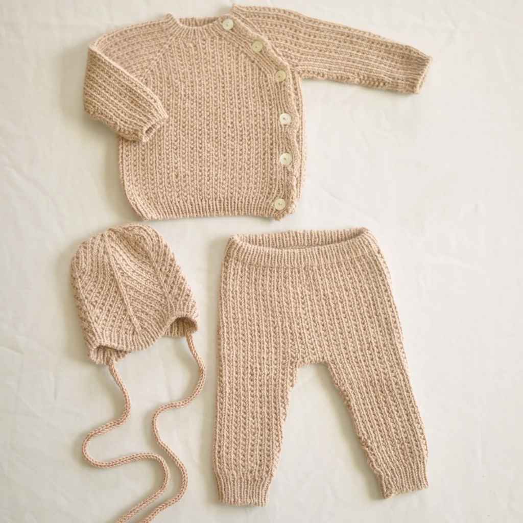 Yndestrikk Tinde Babyjacke Strickanleitung – Bild 2 von 4 bei Lieblingsgarn