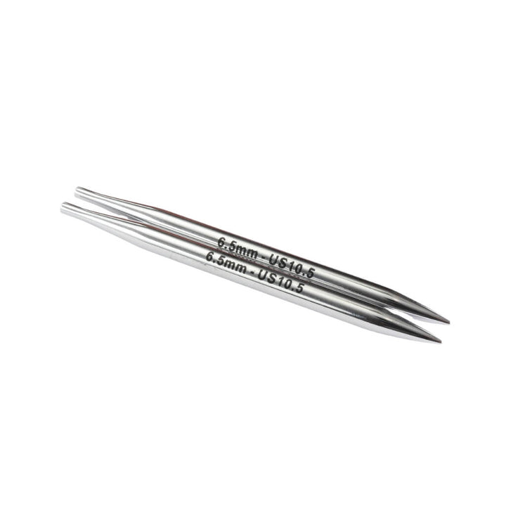KnitPro Nova Metall austauschbare Nadelspitzen Spezial, Farbe 6,5 – Metall bei Lieblingsgarn