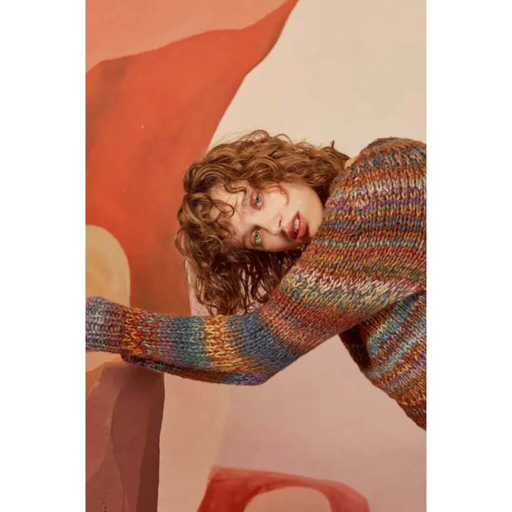 Pullover Top Down Cloud Strickanleitung - Lang Yarns (PDF)