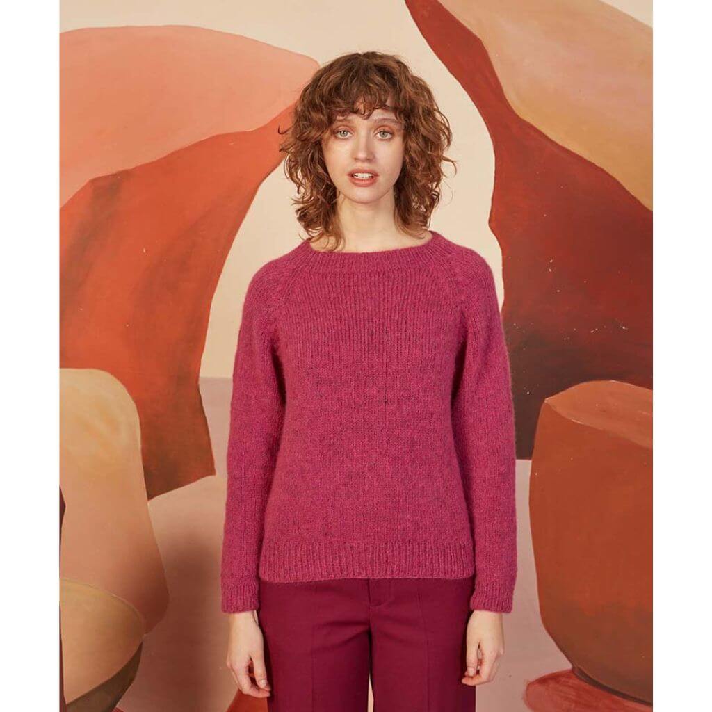 Lang Yarns Top Down Astrid Pullover Strickanleitung – Produktansicht bei Lieblingsgarn