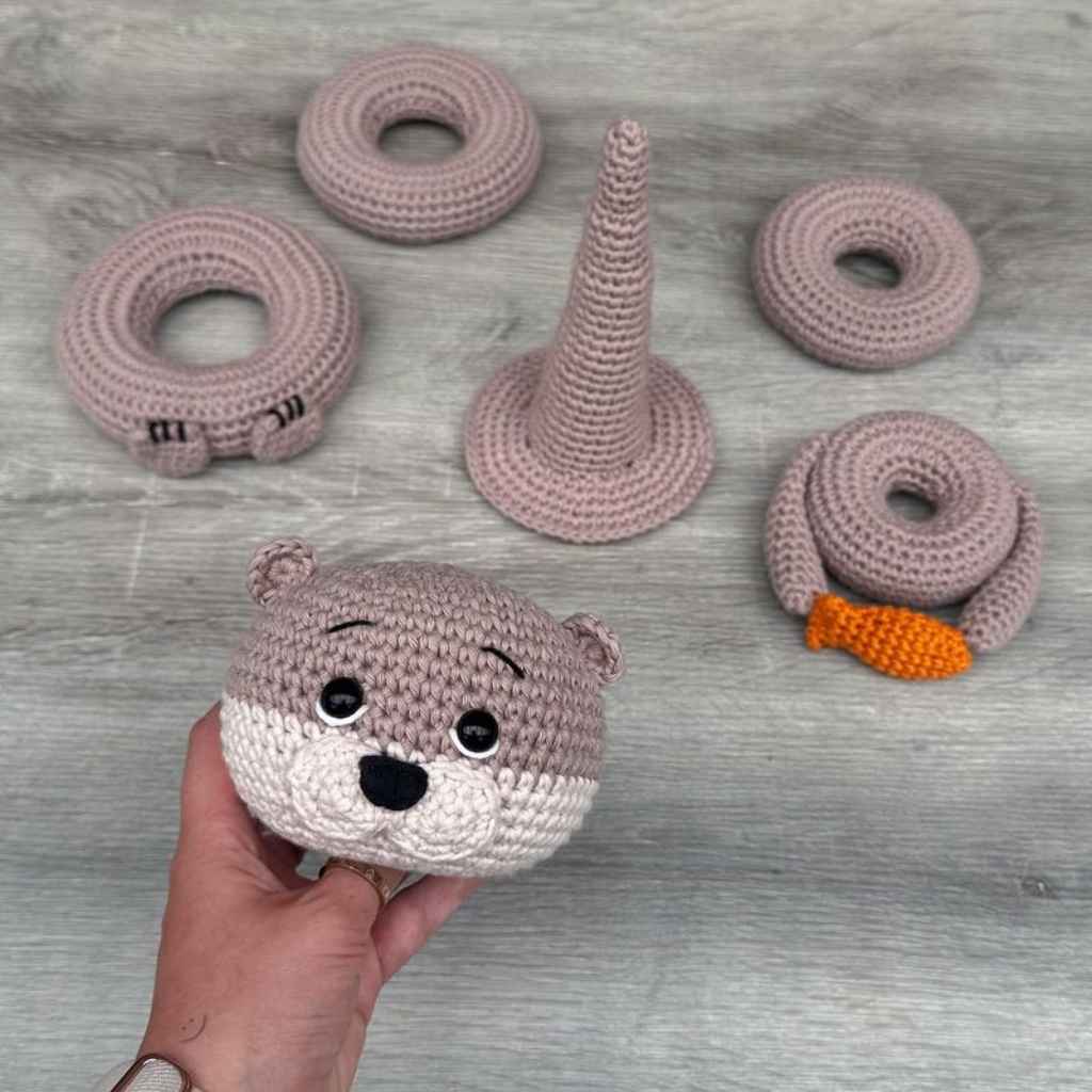 AO Design Stapelturm Otter Häkelanleitung – Bild 2 von 2 bei bei bei bei bei bei bei bei bei bei bei bei bei Lieblingsgarn