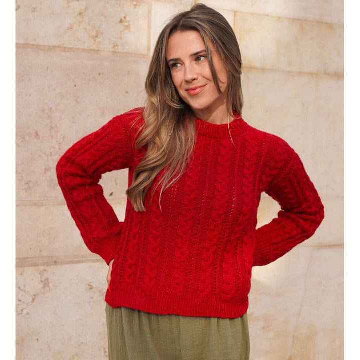 Judith Jelena Cable Sweater No. 1 Strickanleitung – Produktansicht bei bei bei bei bei bei bei bei bei bei Lieblingsgarn