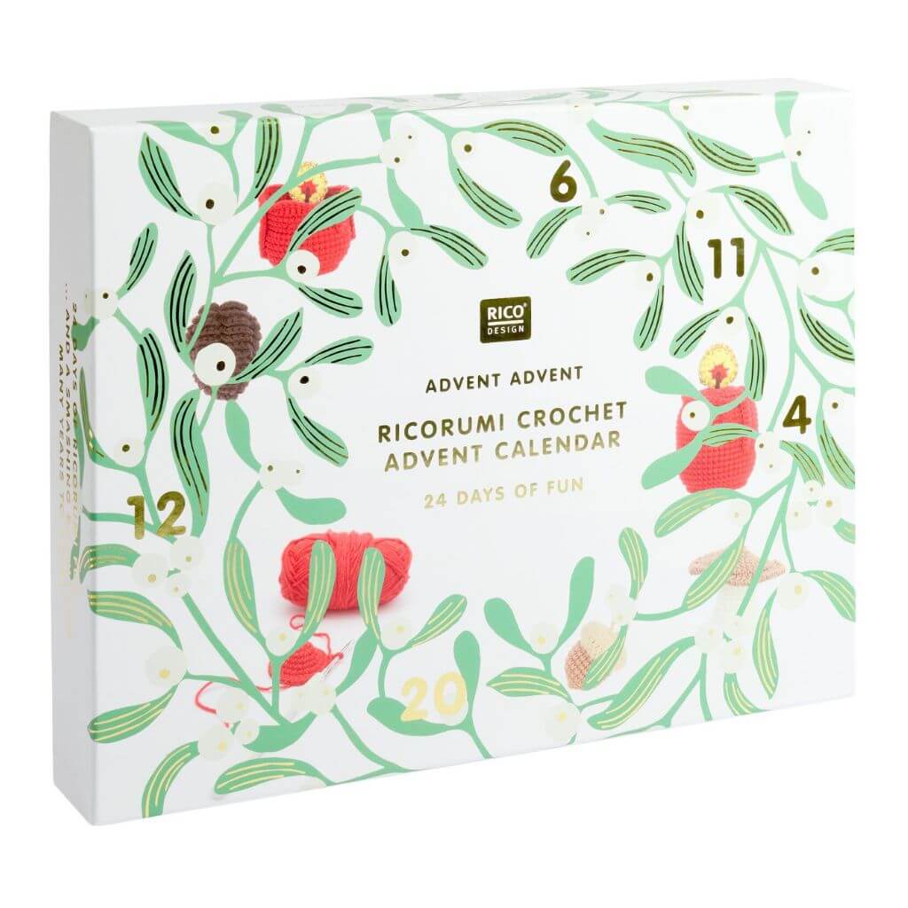 Rico Design Ricorumi Adventskalender „Advent Advent” – Produktansicht bei bei bei bei bei bei bei bei bei bei Lieblingsgarn