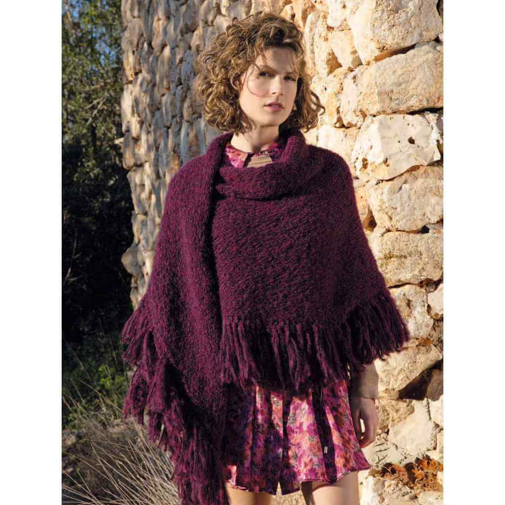 Austermann Tuch XXL Modell 25078 Strickanleitung – Produktansicht bei bei bei bei bei bei Lieblingsgarn