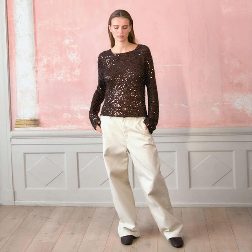 Pullover Isla Sweater Strickanleitung - Sandnes Garn (Heft)