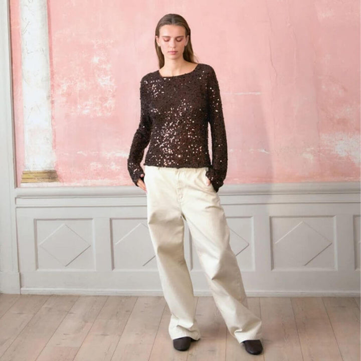 Pullover Isla Sweater Strickanleitung - Sandnes Garn (Heft)