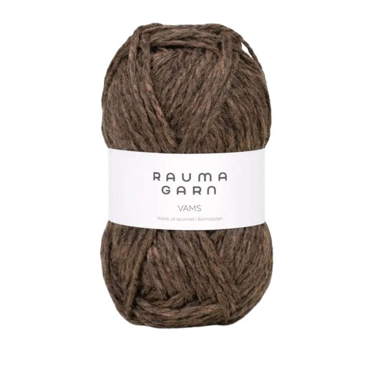Rauma Vams, Farbe 416 Bark Melert – Schurwolle bei Lieblingsgarn