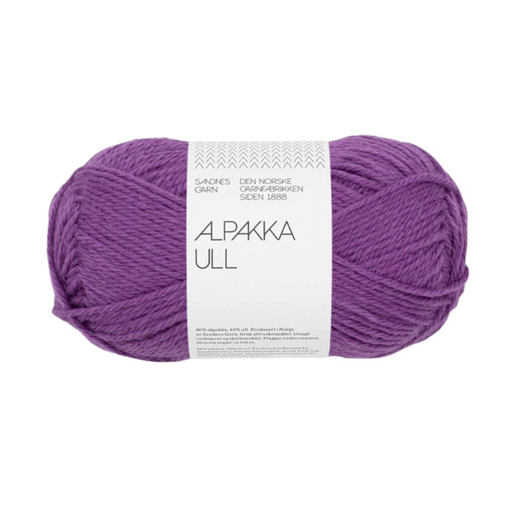 Sandnes Garn Alpakka Ull, Farbe 5045 Plum – Alpaka und Schurwolle bei Lieblingsgarn