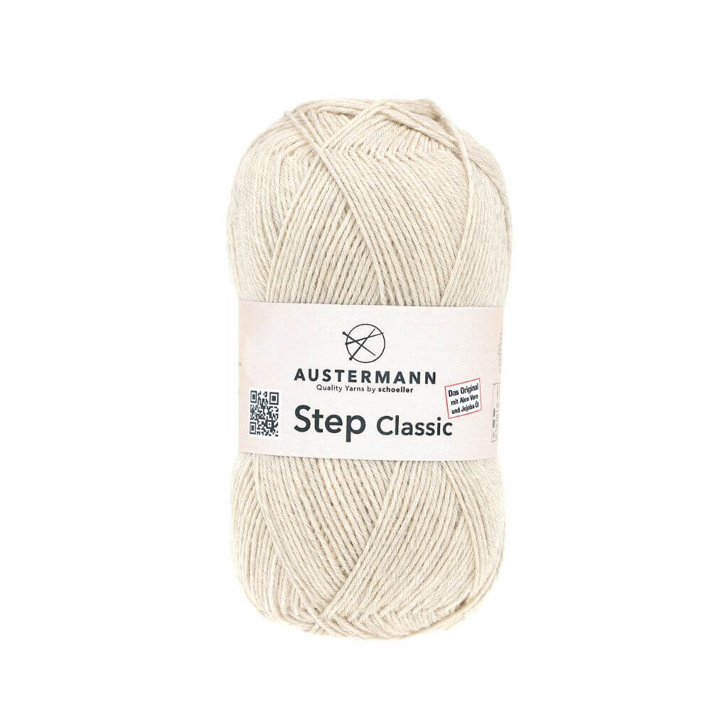 Austermann Step Classic, Farbe 1035 Sand Mel. – Polyamid und Schurwolle bei Lieblingsgarn
