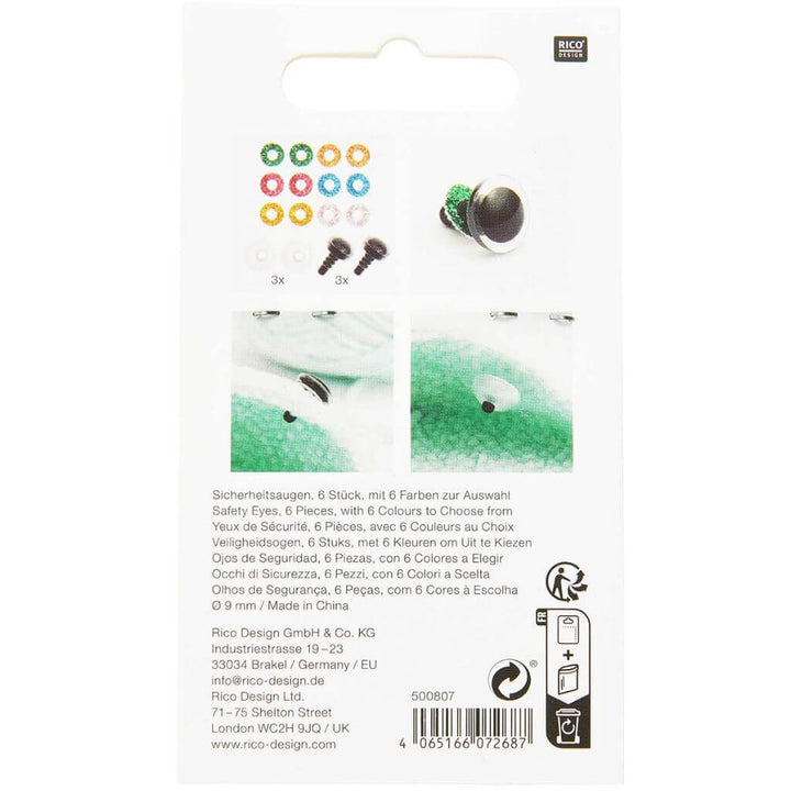Rico Design Sicherheitsaugen bei bei bei bei bei bei bei bei bei bei bei Lieblingsgarn
