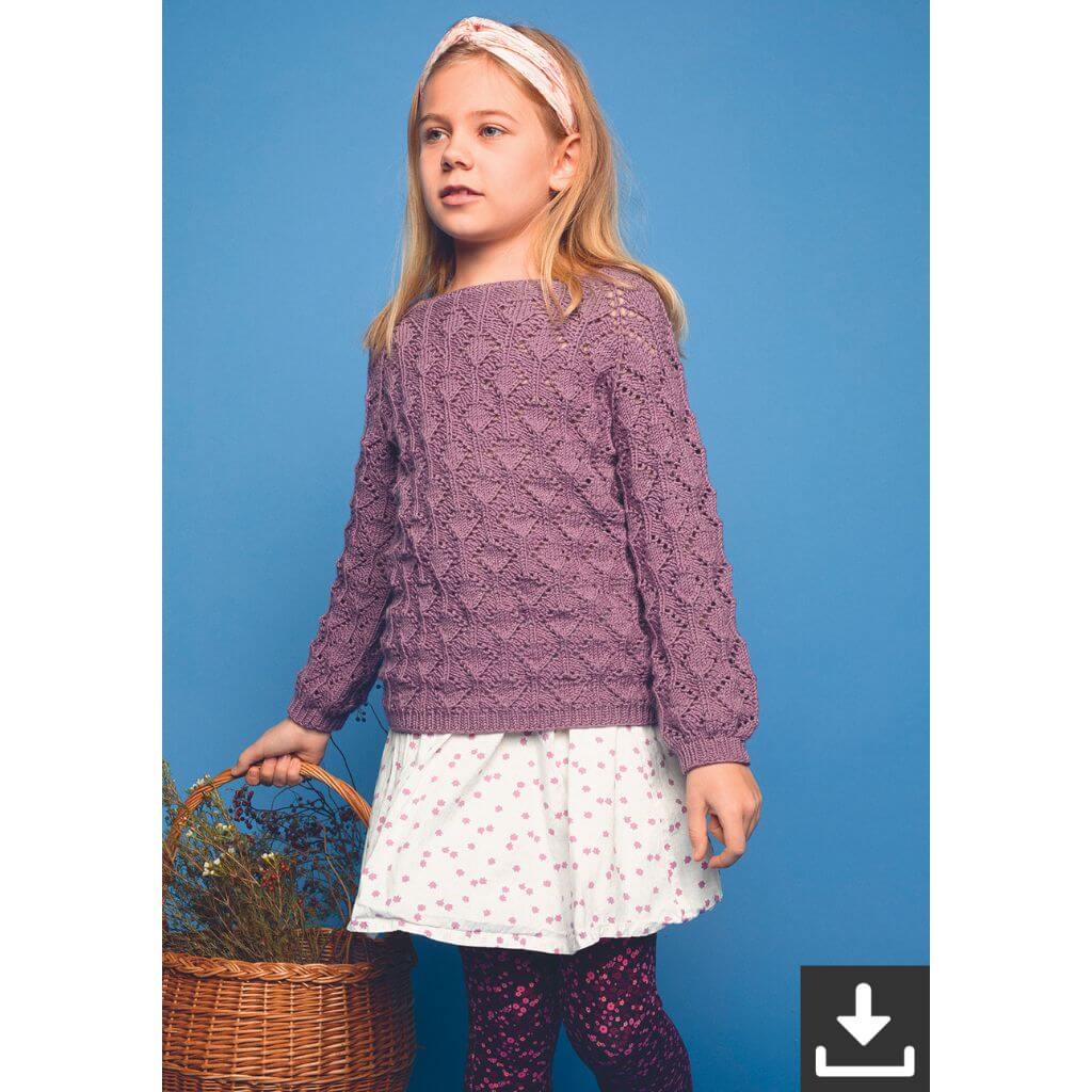 Sandnes Garn Pattern Kinder Pullover Silja Strickanleitung - Sandnes Garn (PDF) bei bei bei bei bei bei bei bei Lieblingsgarn