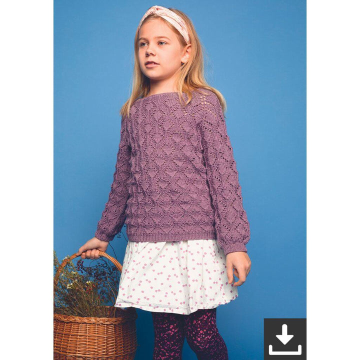 Sandnes Garn Pattern Kinder Pullover Silja Strickanleitung - Sandnes Garn (PDF) bei bei bei bei bei bei bei bei Lieblingsgarn