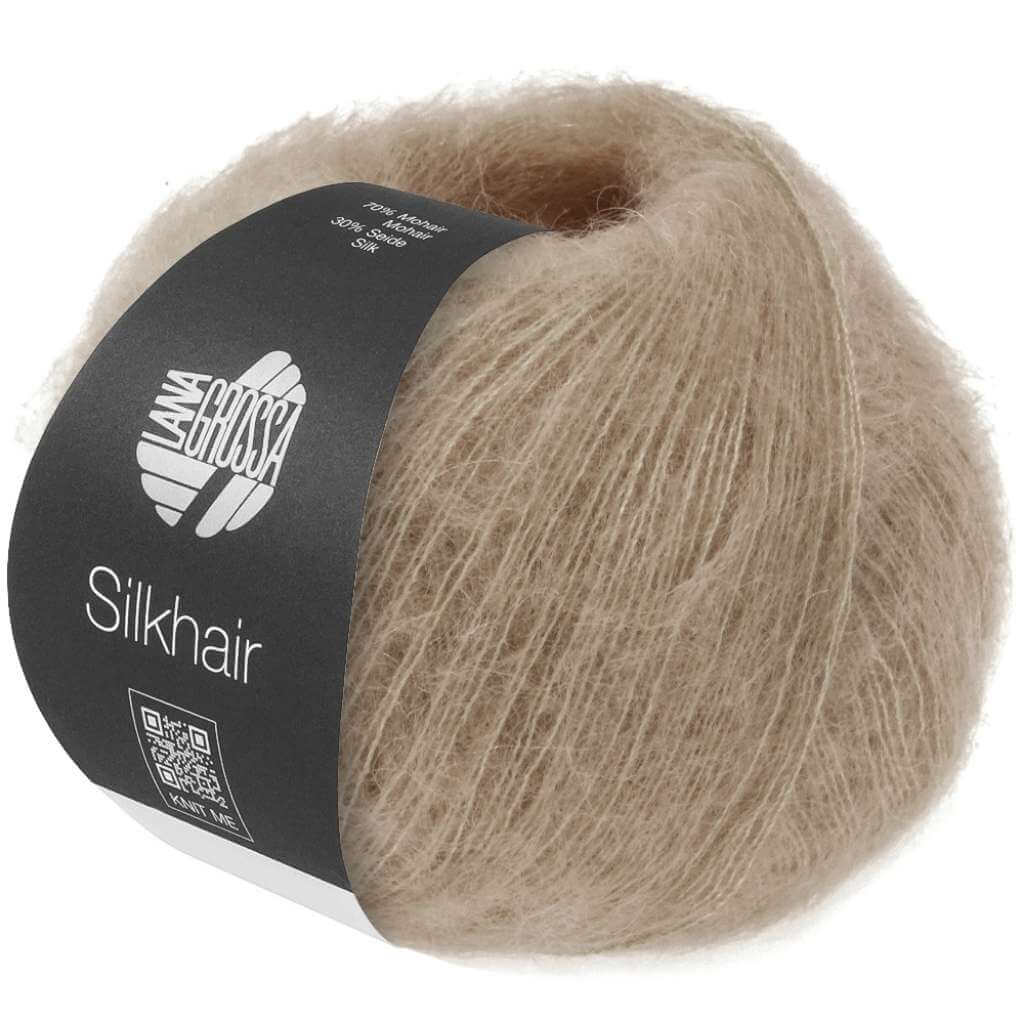 Lana Grossa Silkhair, Farbe 220 Beige – Mohair und Seide bei Lieblingsgarn