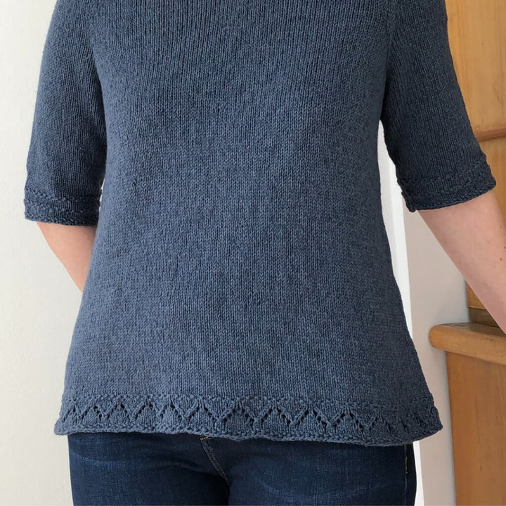 Christina Körber-Reith Simply Denim Shirt Strickanleitung - Christina Körber-Reith (PDF) bei bei bei bei bei Lieblingsgarn