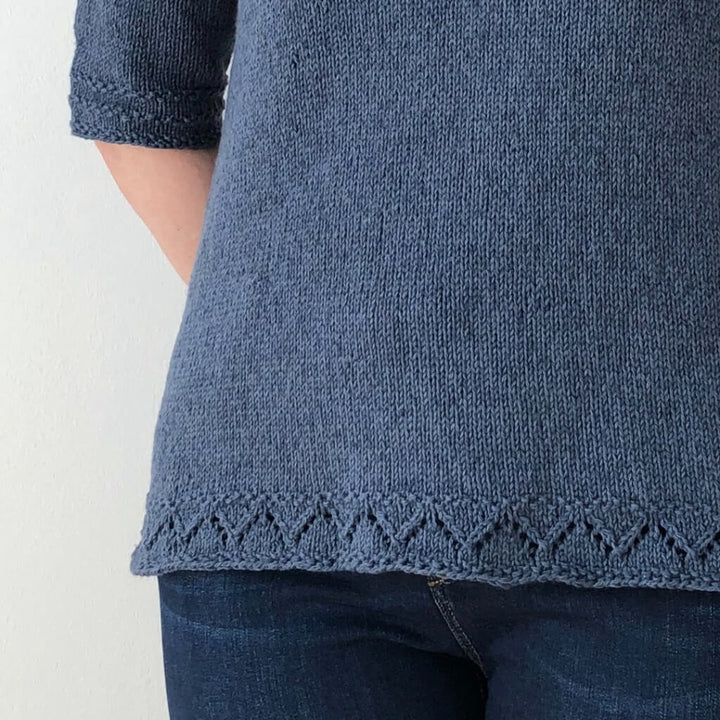 Christina Körber-Reith Simply Denim Shirt Strickanleitung - Christina Körber-Reith (PDF) bei bei bei bei bei Lieblingsgarn