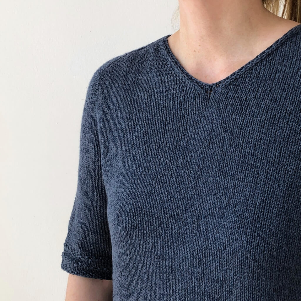 Christina Körber-Reith Simply Denim Shirt Strickanleitung - Christina Körber-Reith (PDF) bei bei bei bei bei Lieblingsgarn