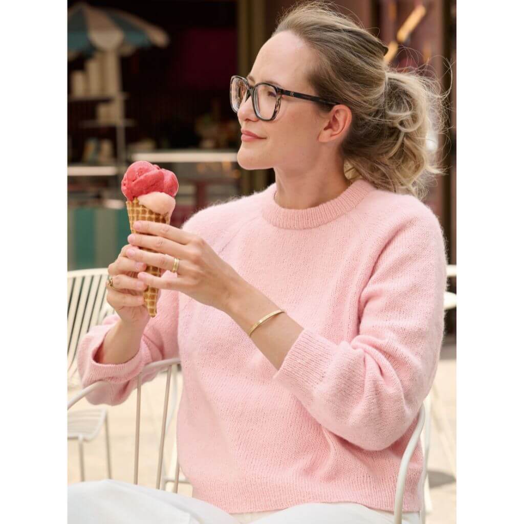 Lana Grossa Pattern Classy Raglan Pullover 23 &amp; 24 Maschen Strickanleitung - Lana Grossa (Heft) bei bei bei bei Lieblingsgarn