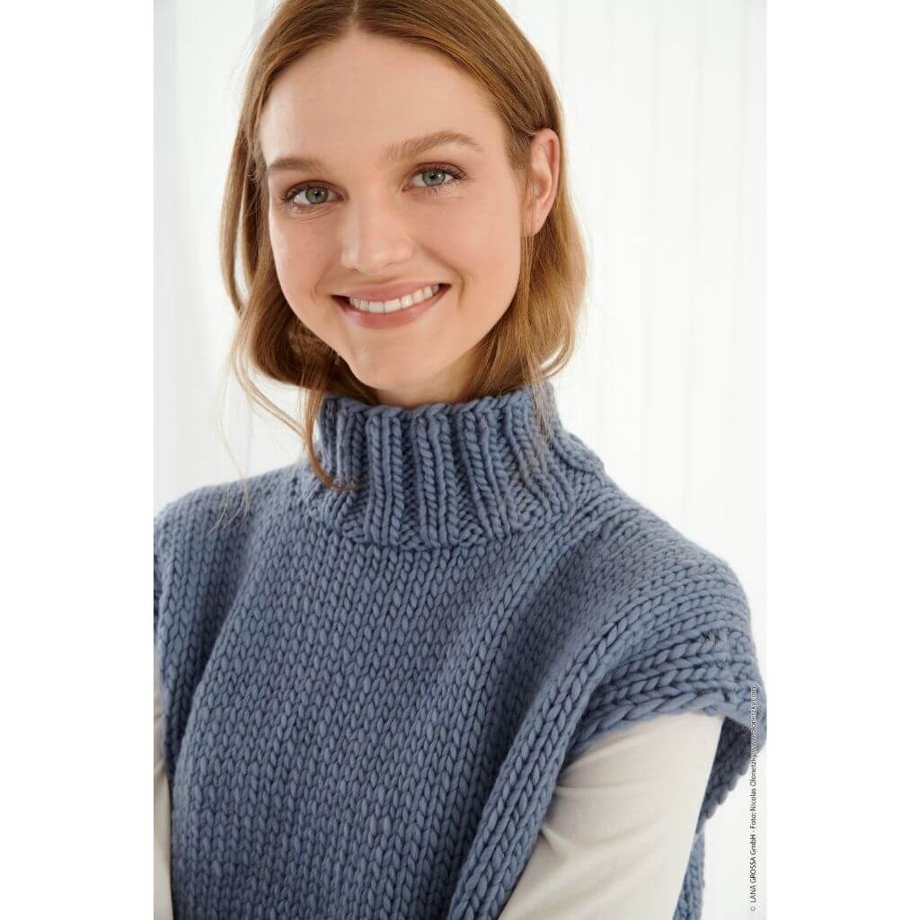 Lana Grossa Pattern Slipover Strickset - Lana Grossa (PDF) bei bei bei bei bei bei bei bei bei bei bei bei Lieblingsgarn