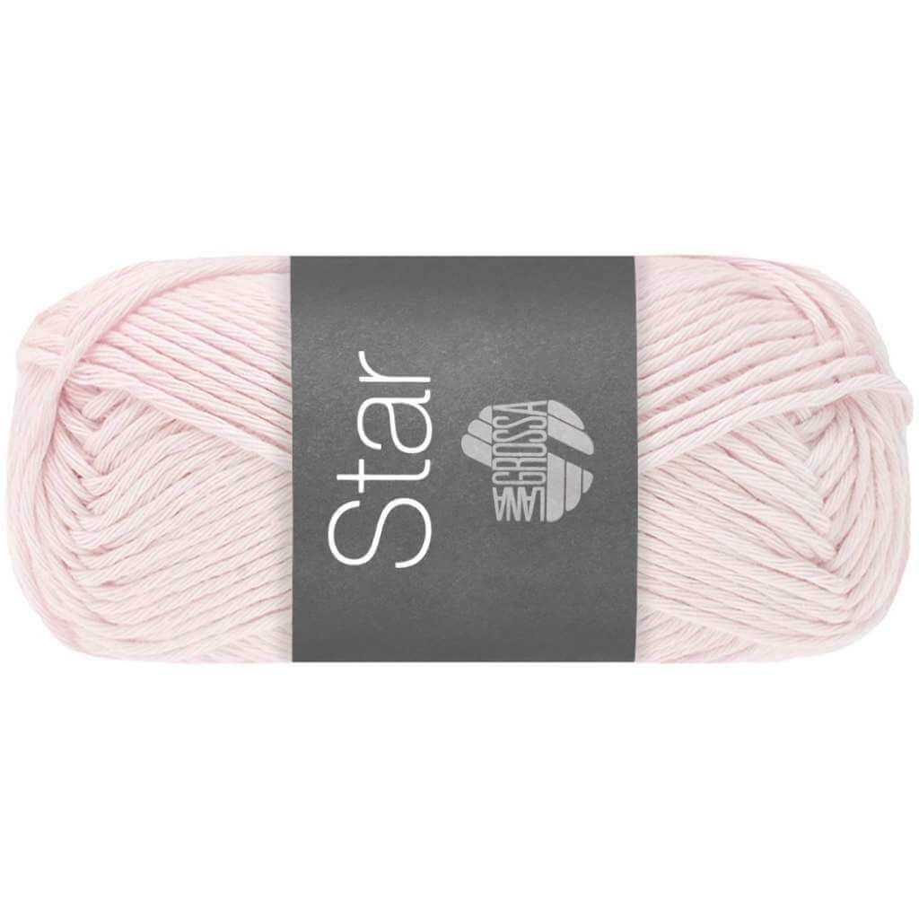 Lana Grossa Star, Farbe 127 Blassrosa – Baumwolle bei Lieblingsgarn