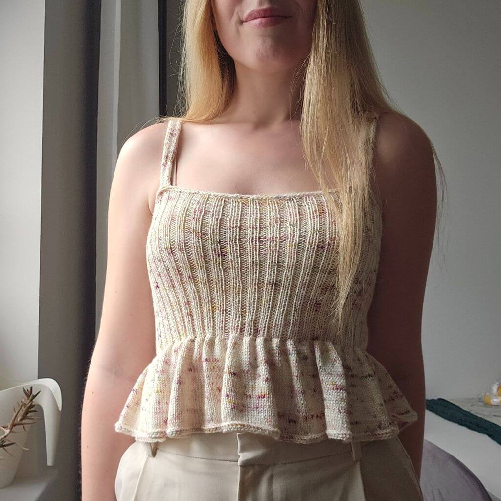 Strandstrick Sommerbrise Top Strickanleitung - Strandstrick (PDF) bei bei bei bei bei bei bei bei bei bei Lieblingsgarn