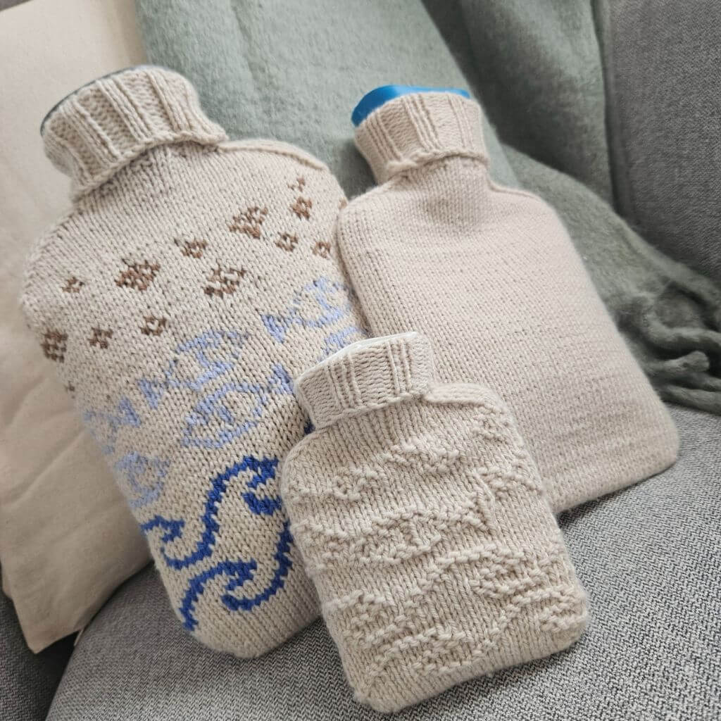 Strandstrick Wärmeflasche Warme Gedanken Strickanleitung - Strandstrick (PDF) bei bei bei bei bei bei bei bei Lieblingsgarn