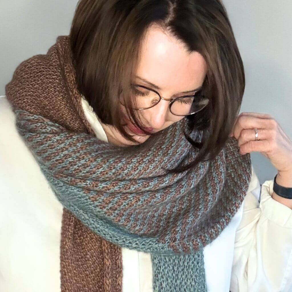 Strickfisch Halstuch XXL Lyn Strickanleitung - StrickFisch (PDF) bei bei bei bei bei bei bei bei bei bei Lieblingsgarn