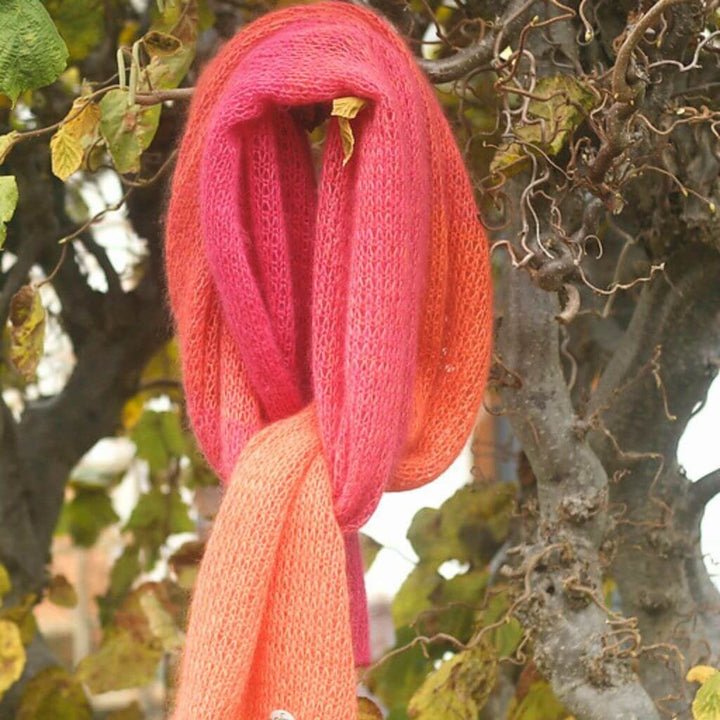 Strickfisch Pattern Schal Morgenrot Strickanleitung - StrickFisch (PDF) bei bei bei bei bei bei bei bei bei bei Lieblingsgarn