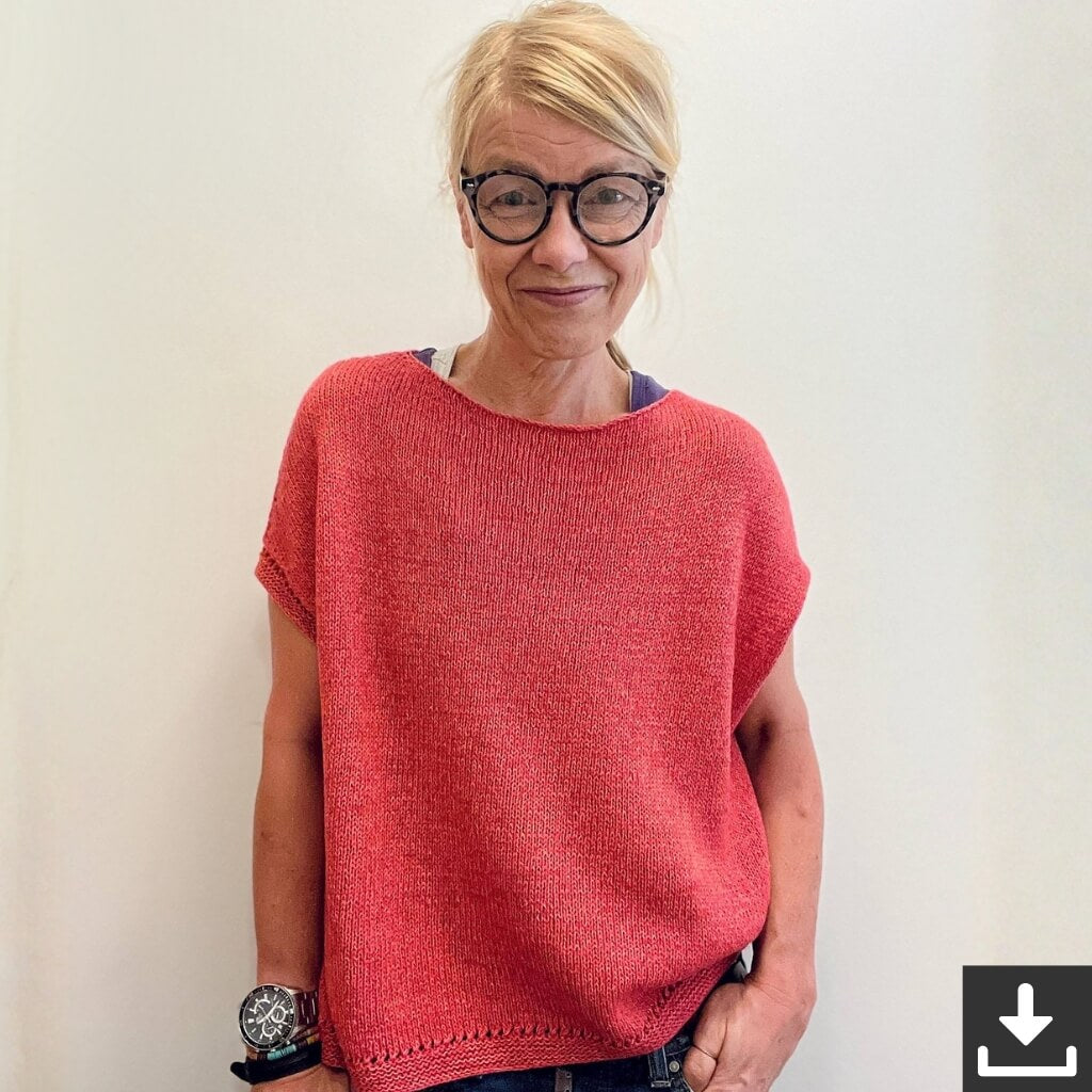Isabell Kraemer Pattern Pullunder Summertide Strickanleitung - Isabell Kraemer (PDF) bei bei bei bei bei bei Lieblingsgarn