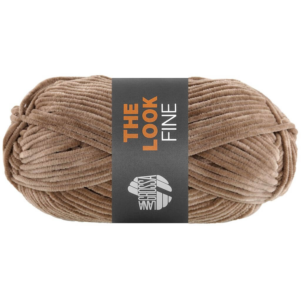 Lana Grossa The Look Fine, Farbe 124 Beige – Synthetik bei Lieblingsgarn