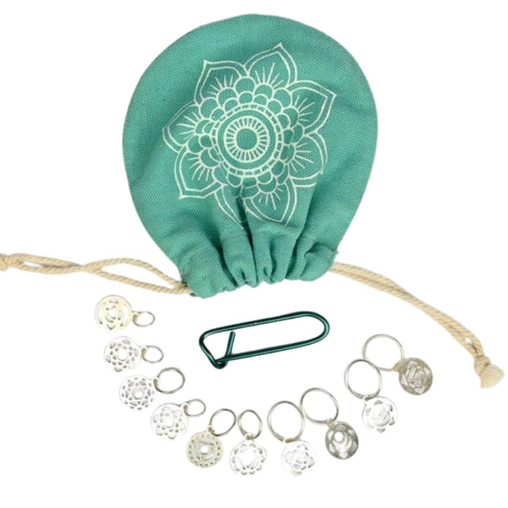 KnitPro Mindful Chakra Maschenmarkierer 10 Stück bei bei bei bei bei bei bei bei bei bei bei bei bei Lieblingsgarn