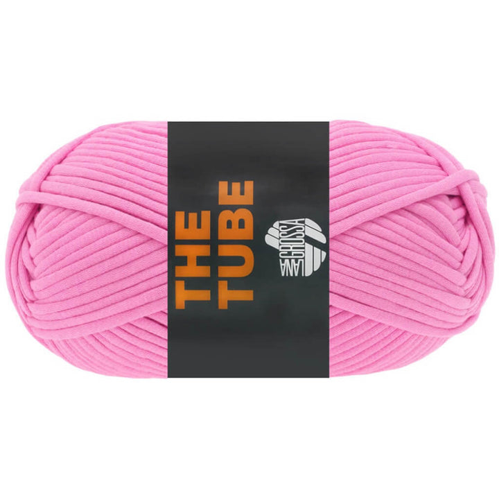 Lana Grossa The Tube, Farbe 19 Rosa – Baumwolle und Synthetik bei Lieblingsgarn