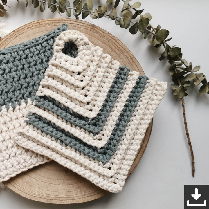 Lieblingsgarn Pattern Klassische Topflappen Häkelanleitung - Filani Lieblingsgarn (PDF) bei bei bei bei bei bei Lieblingsgarn