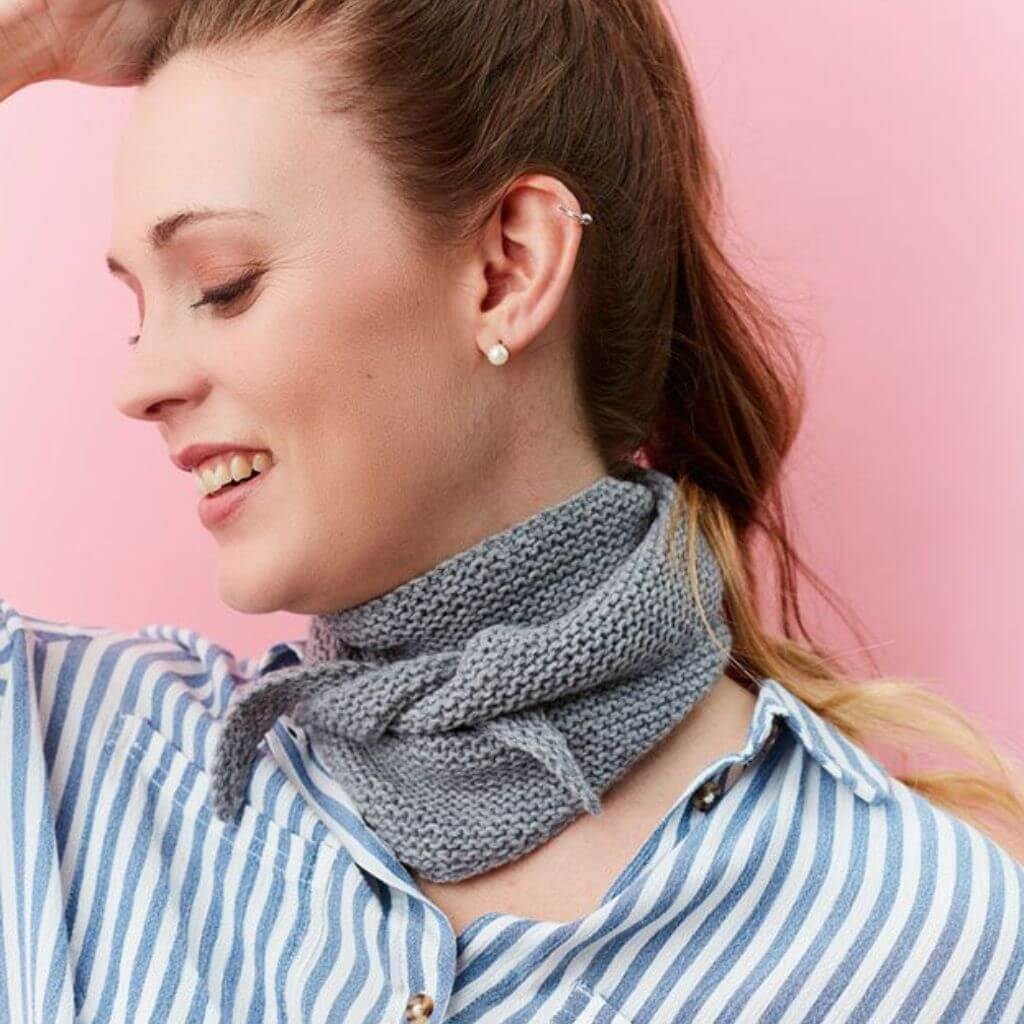 Topp TOPP Mini-Tücher stricken bei bei bei bei bei bei bei bei bei bei Lieblingsgarn