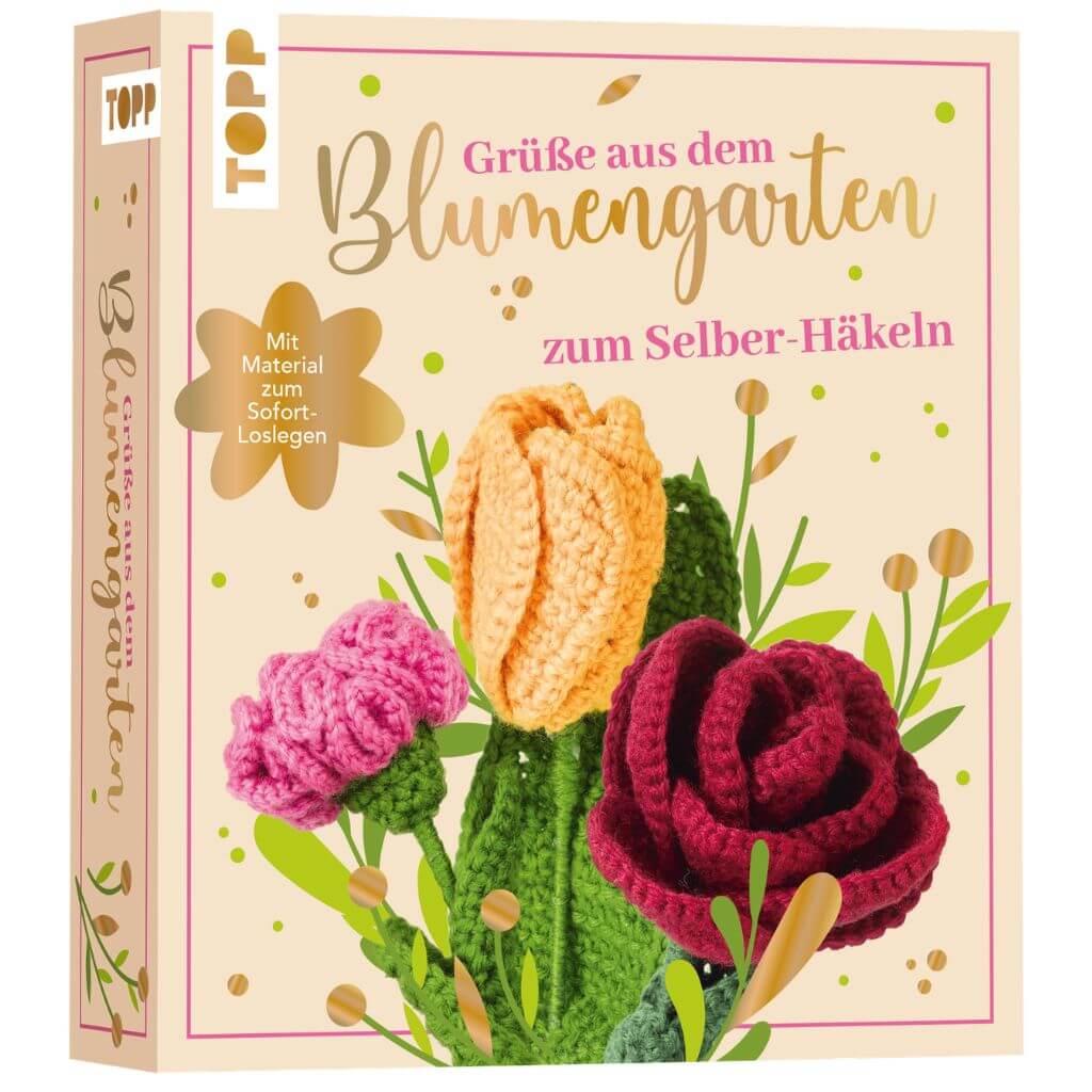 Topp Grüße aus dem Blumengarten Häkelset bei bei bei bei bei bei bei bei bei bei Lieblingsgarn
